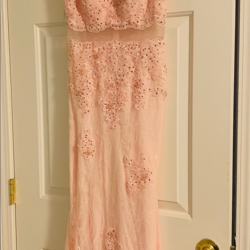 Elizabeth K Pink Prom Dress - Picture 10 of 12